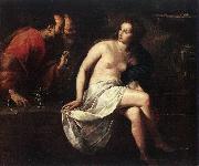 CAGNACCI, Guido Susanna vecchioni oil painting reproduction